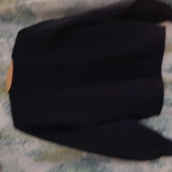 Xl y2k vintage wolf sweatshirt wolves navy with great pic great condition - Picture 7 of 8